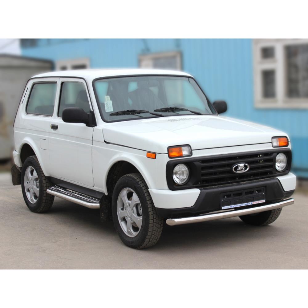 Защита переднего бампера одинарная d-60