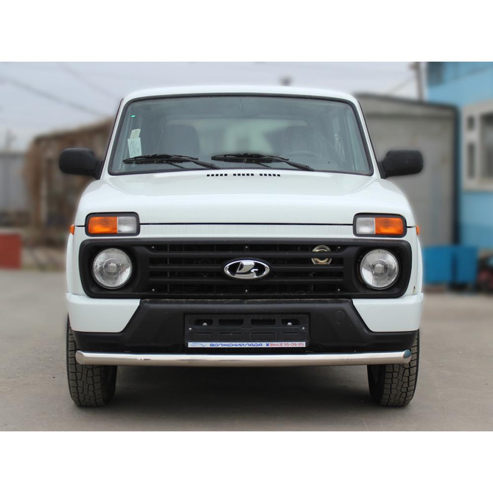 Защита переднего бампера одинарная d-60