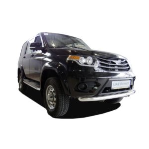 Защита переднего бампера радиус УАЗ Patriot 2014-2017