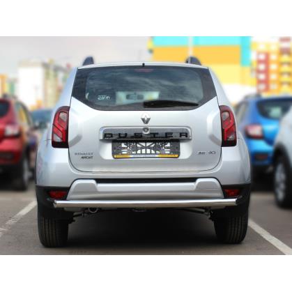 Защита заднего бампера радиусная одинарная d-60 (RDD17_3)