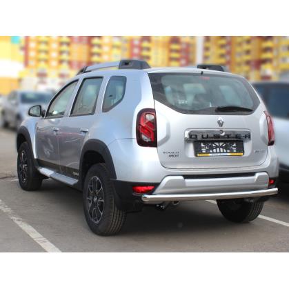 Защита заднего бампера радиусная одинарная d-60 (RDD17_3)