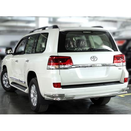 Защита заднего бампера "волна" d-76+53 (LCN2016_10EX)