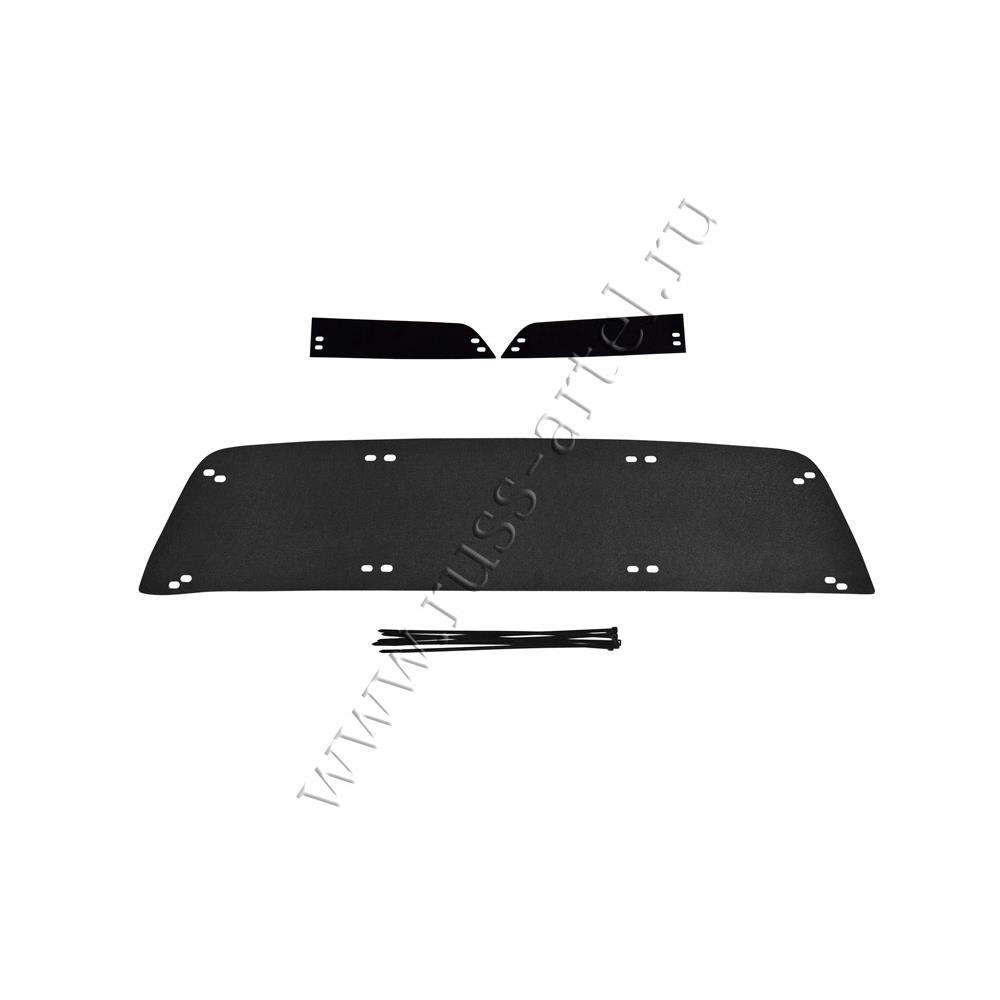 Зимняя заглушка решетки радиатора и переднего бампера Renault Duster 2015-2020 (I рестайлинг)