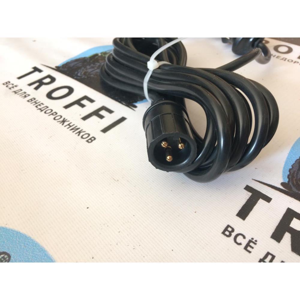 12V Electric Winch 12000lbs / 5443 кг (блок управления влагозащищен IP66) с кевларовым тросом 10mm 4922 Mono