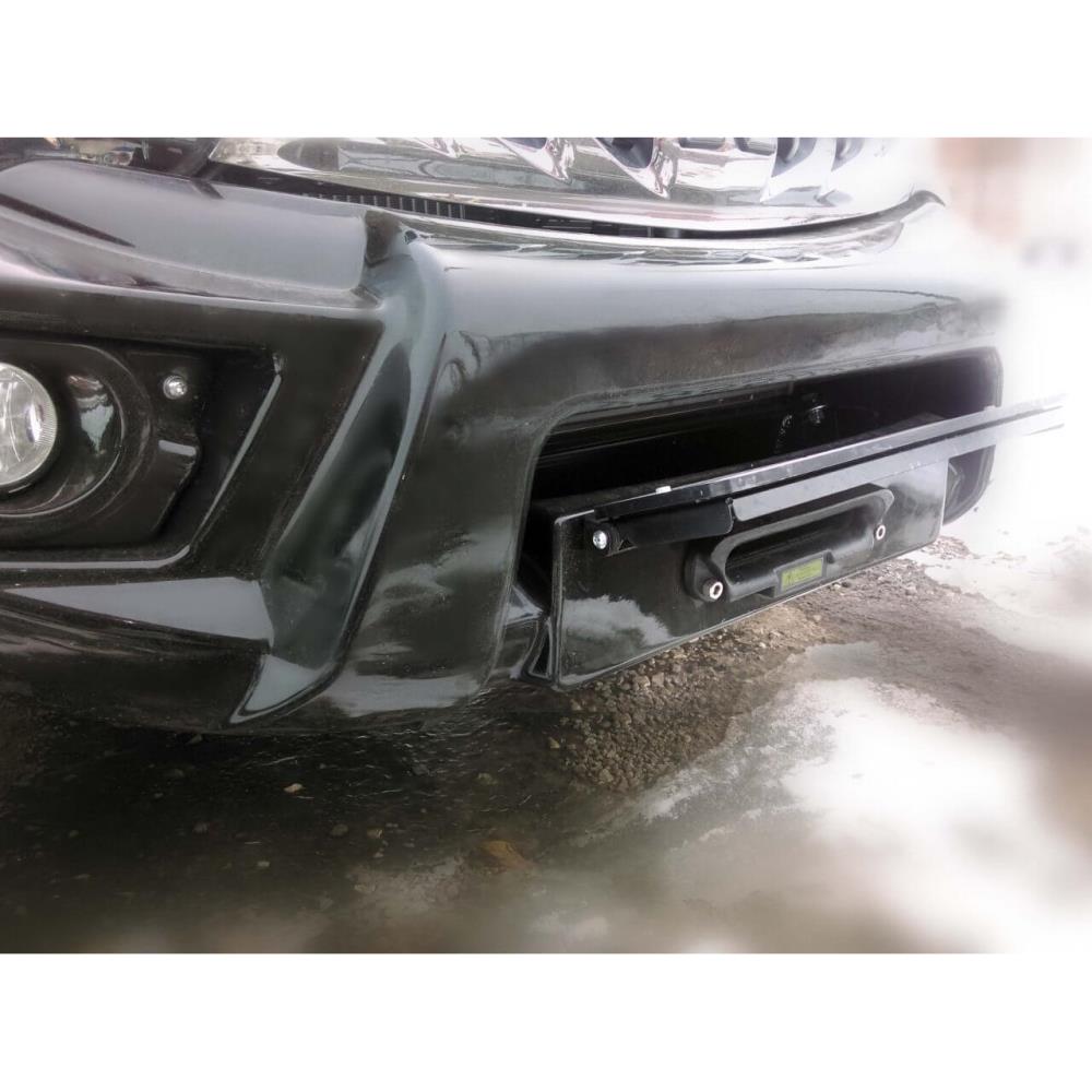 Кронштейн номерного знака для переднего бампера АВС-Дизайн для внедорожника