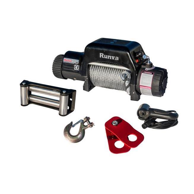 Лебёдка электрическая 12V Runva 13500 lbs 6136 кг