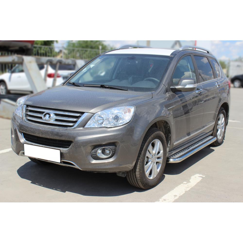 Пороги с листом d-60 на Great Wall Hover H6