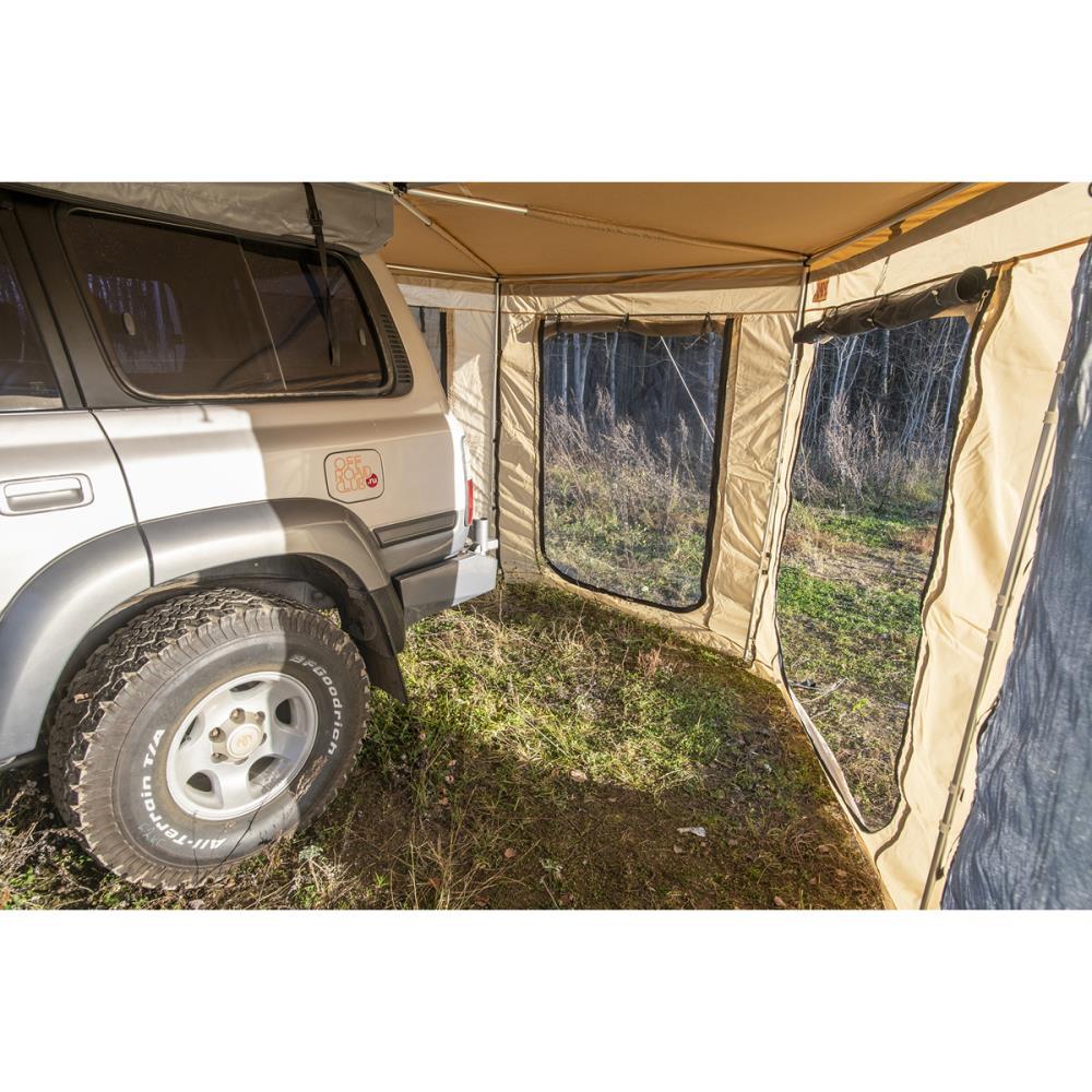 Стенки для комбинированной (прямоугольной с веерной частью) маркизы 2 м