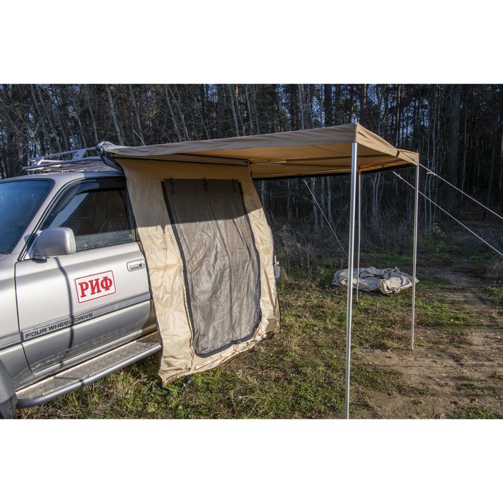 Стенки для комбинированной (прямоугольной с веерной частью) маркизы 2 м