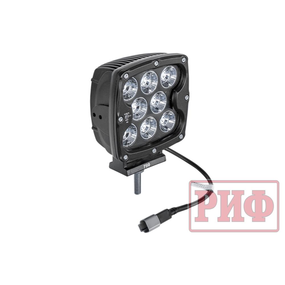 Светодиодная фара водительского света РИФ 127 мм 60W