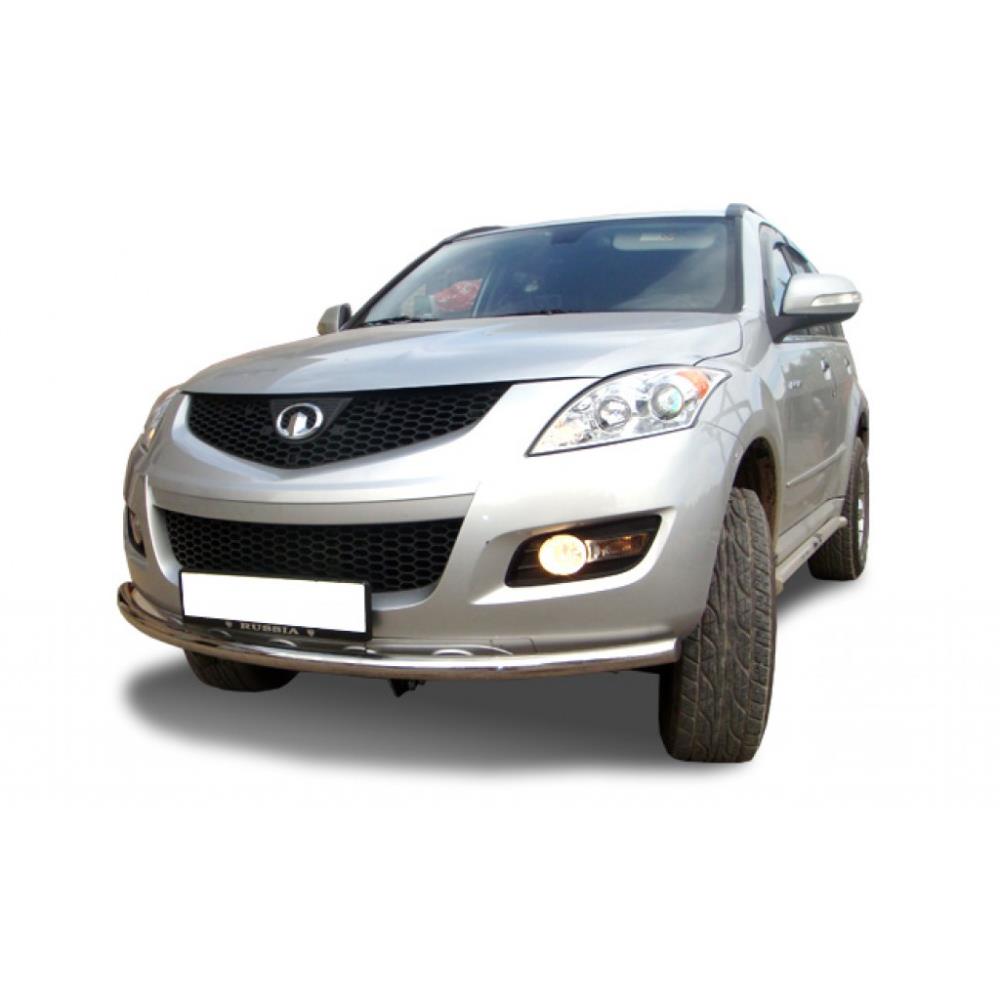 Защита переднего бампера радиус Great Wall Hover 5 2010