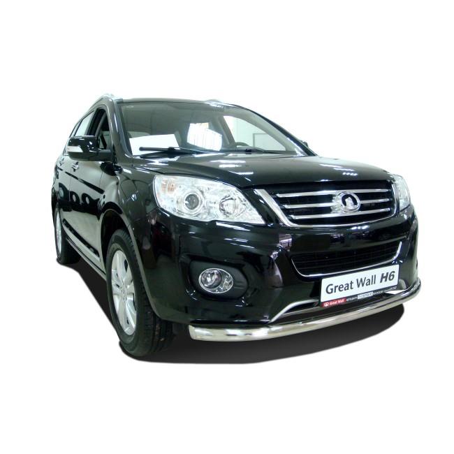 Защита переднего бампера радиус Great Wall Hover 6 2013