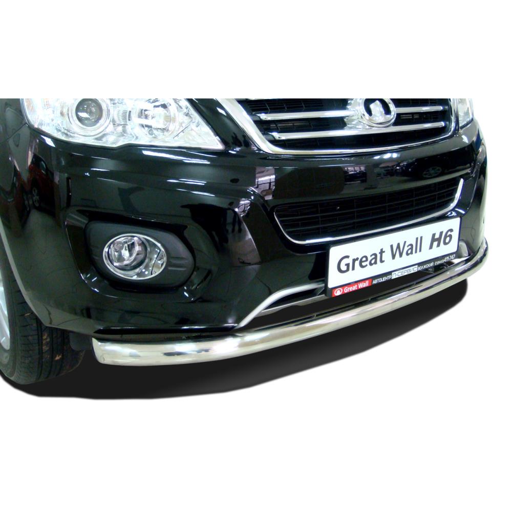 Защита переднего бампера радиус Great Wall Hover 6 2013