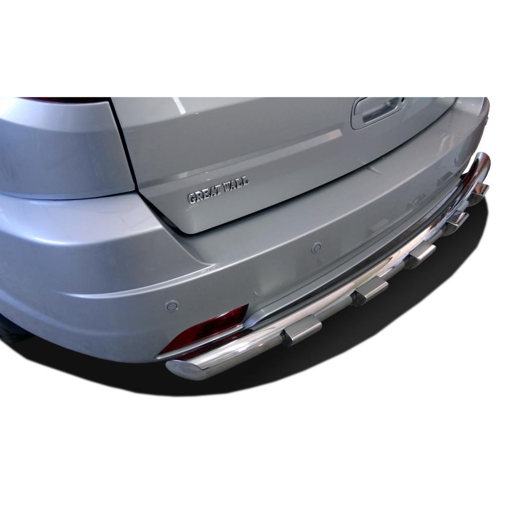 Защита заднего бампера с "зубьями" Great Wall Hover 3 2009