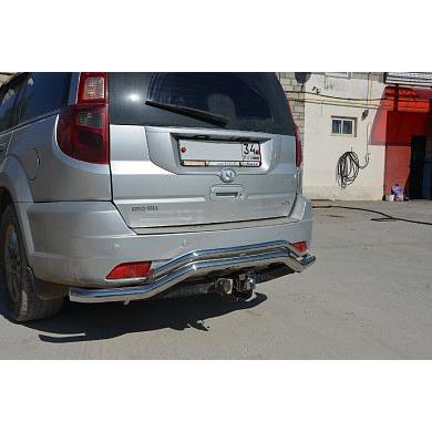 Защита заднего бампера волна Great Wall Hover 3 2009