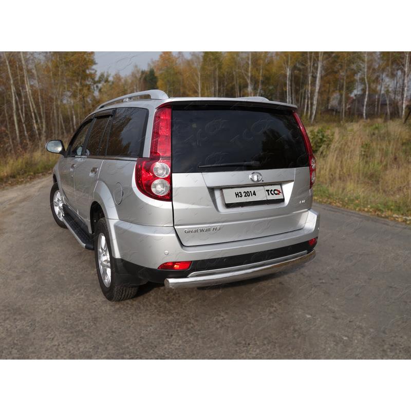 Защита задняя (овальная) 75х42 мм GREAT WALL Wall H3 NEW