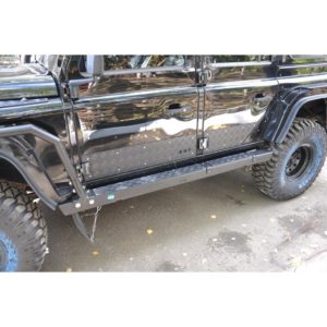 Алюминиевые накладки на двери - Land Rover Defender 90