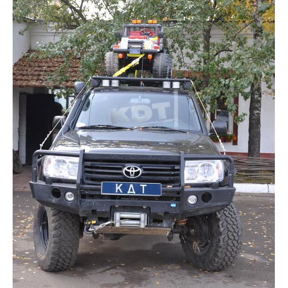 Багажник-площадка экспедиционный алюминиевый - Toyota Land Cruiser 100/105