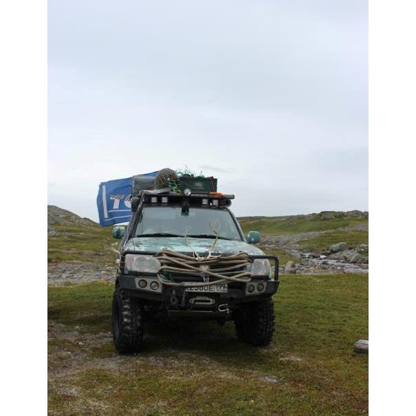 Багажник-площадка экспедиционный алюминиевый - Toyota Land Cruiser 100/105