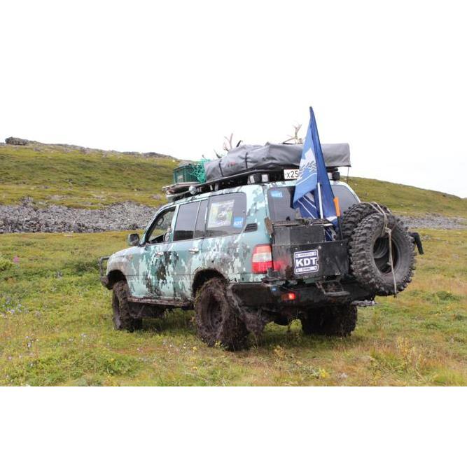Багажник-площадка экспедиционный алюминиевый - Toyota Land Cruiser 100/105