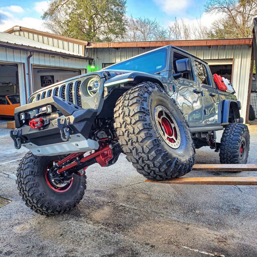 БАМПЕР СИЛОВОЙ ПЕРЕДНИЙ КОРОТКИЙ RIVAL АЛЮМИНИЕВЫЙ ДЛЯ JEEP WRANGLER JL