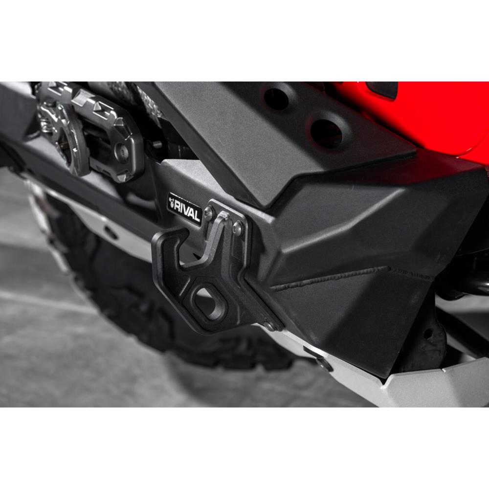 БАМПЕР СИЛОВОЙ ПЕРЕДНИЙ КОРОТКИЙ RIVAL АЛЮМИНИЕВЫЙ ДЛЯ JEEP WRANGLER JL