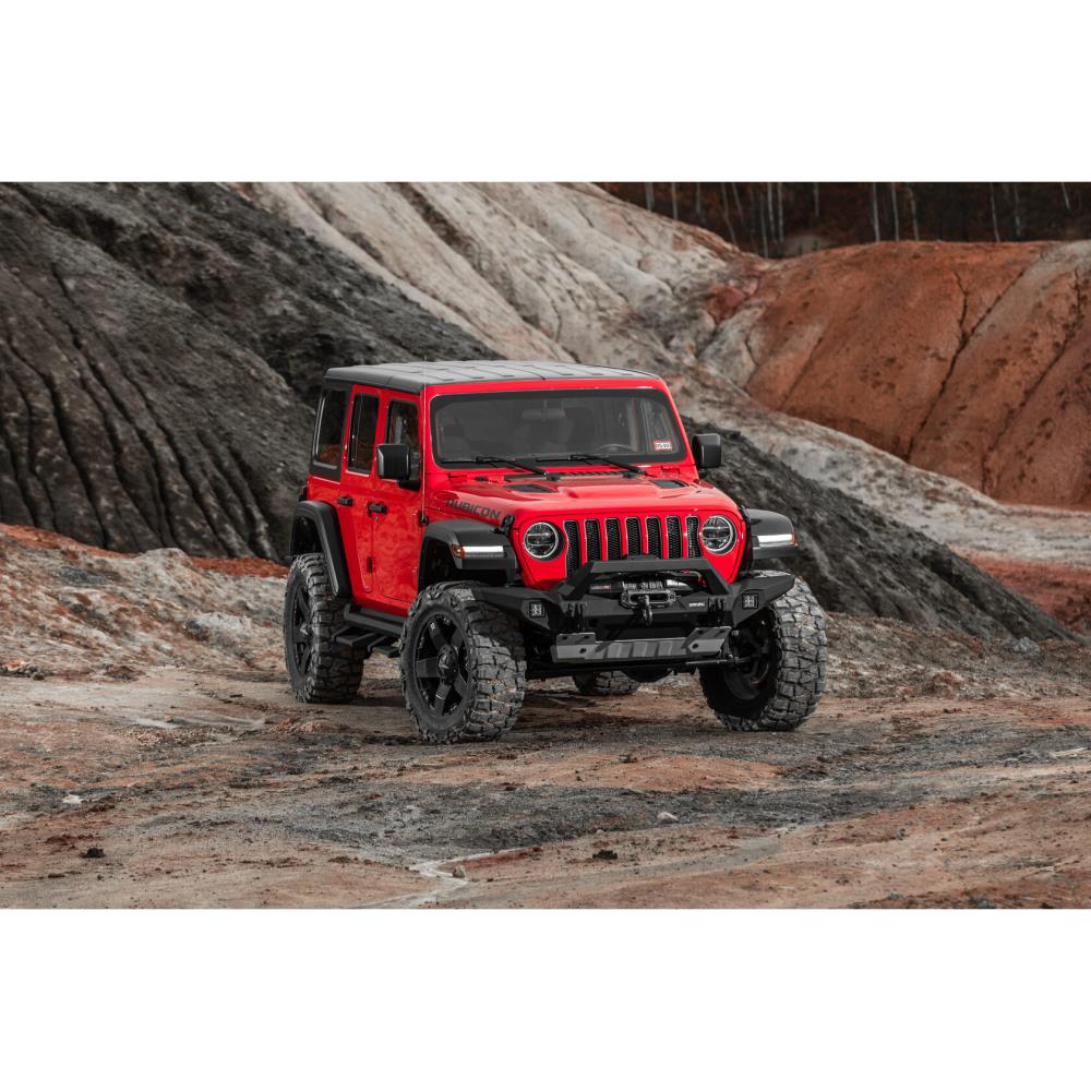 БАМПЕР СИЛОВОЙ ПЕРЕДНИЙ RIVAL АЛЮМИНИЕВЫЙ ДЛЯ JEEP WRANGLER JL