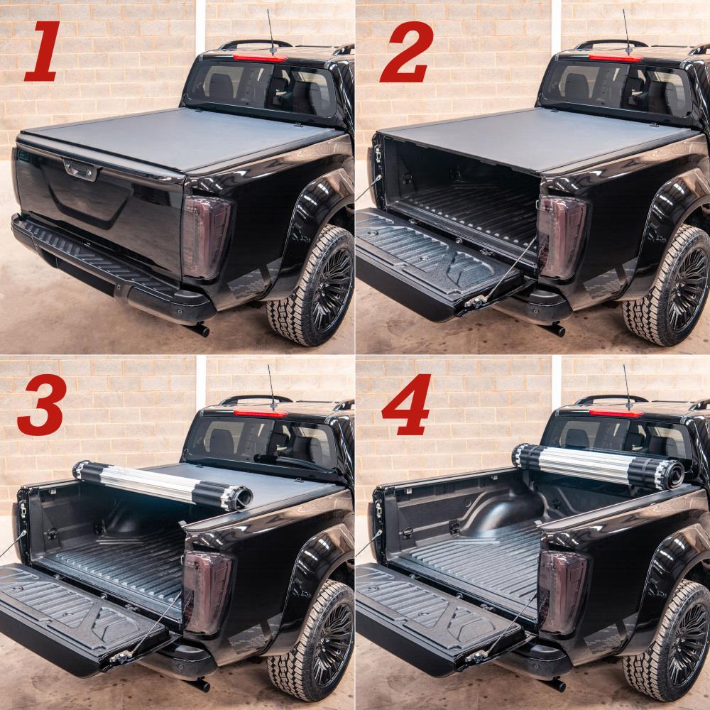 DL-DORA09-57HR Крышка жесткая HR DELUXAUTO рулонная 2015+ TOYOTA HILUX