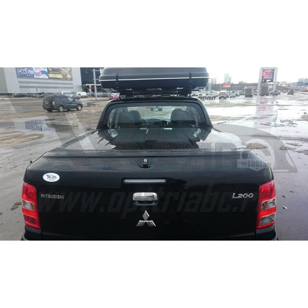 Крышка кузова MITSUBISHI L200 (двойная кабина) (2015-)/FIAT FULLBACK (двойная кабина) (2016-) (черная) АВС-Дизайн