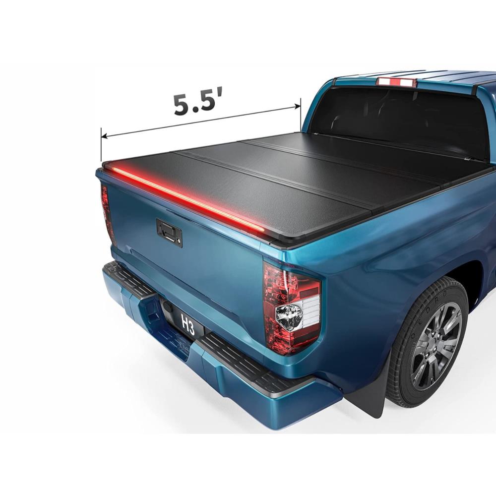 Крышка жесткая H3 DELUXAUTO 3х секционная складная