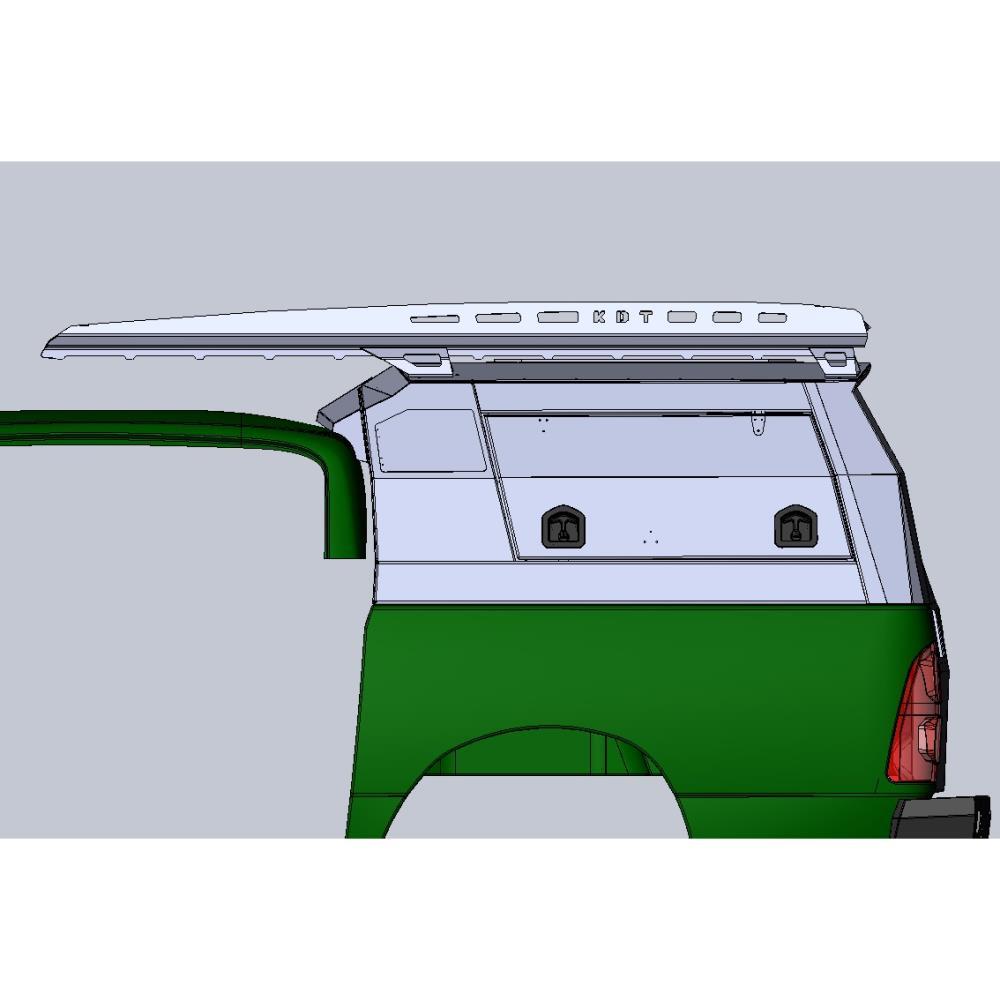 Кунг экспедиционный увеличенный трехдверный «Лабаз» Toyota Hilux после 2015 г.в.