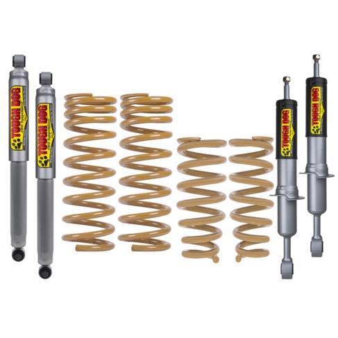 Лифт-комплект усиленной подвески Tough Dog для Toyota Land Cruiser Prado 90/95 (Средняя нагрузка 0-300 кг)