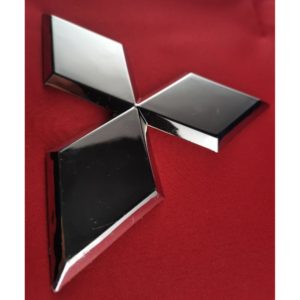 Mitsubishi хром логотип 115 мм