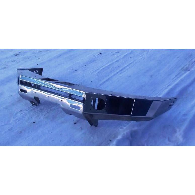 Передний силовой бампер без кенгурина "Спорт" - Toyota Land Cruiser 100/105