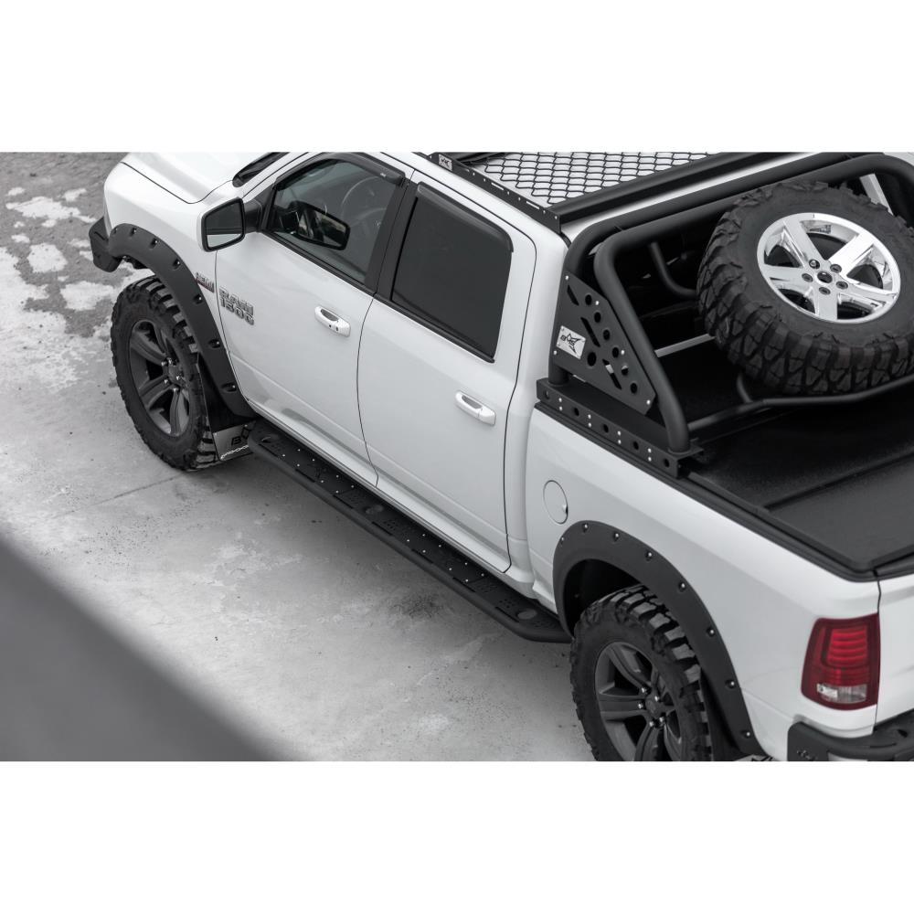 Пороги силовые BMS ALFA для Додж Рам 1500 Crew Cab 2009-2017