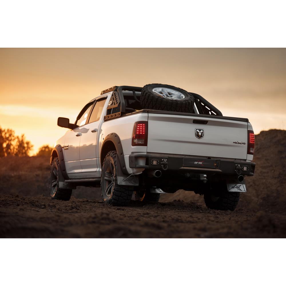 Пороги силовые BMS ALFA для Додж Рам 1500 Crew Cab 2009-2017