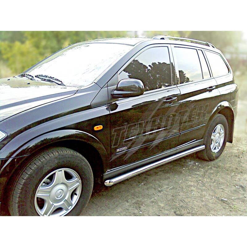 Пороги труба d-60 радиусные