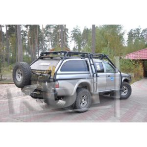 Силовые пороги Mitsubishi L-200 (KDT)
