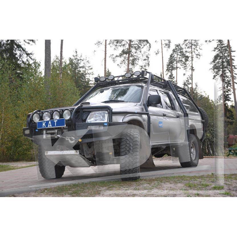 Силовые пороги Mitsubishi L-200 (KDT)