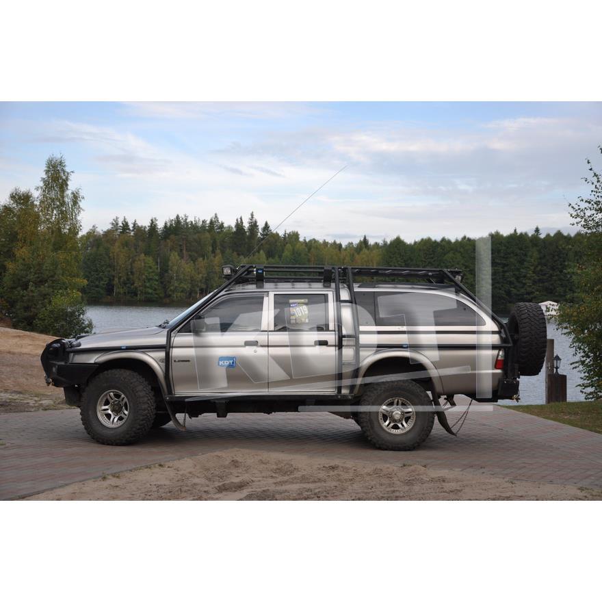 Силовые пороги Mitsubishi L-200 (KDT)