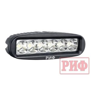 Светодиодная фара дальнего света РИФ 160 мм 18W LED