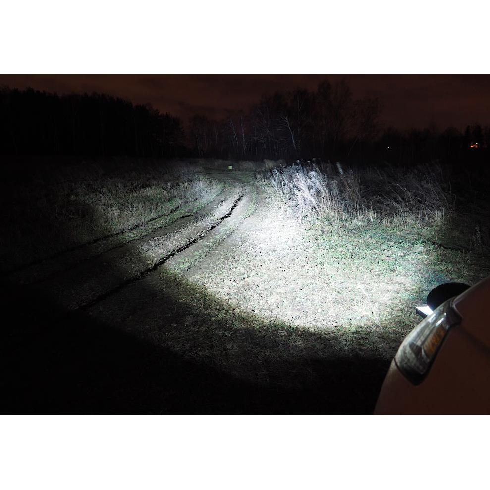 Светодиодная фара дальнего света РИФ 176х159х76 мм 36W LED