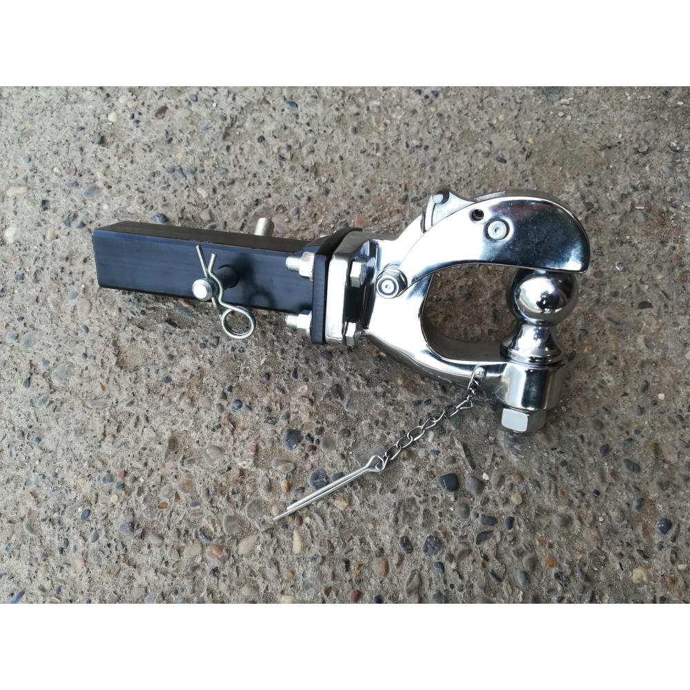 Устройство буксировочное съемное под квадрат 50x50 разборное (шар 50мм) хром