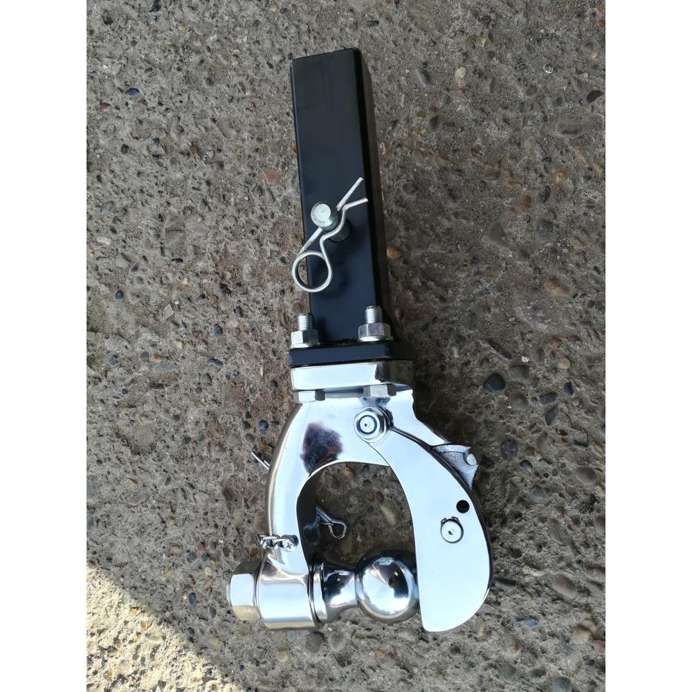 Устройство буксировочное съемное под квадрат 50x50 разборное (шар 50мм) хром