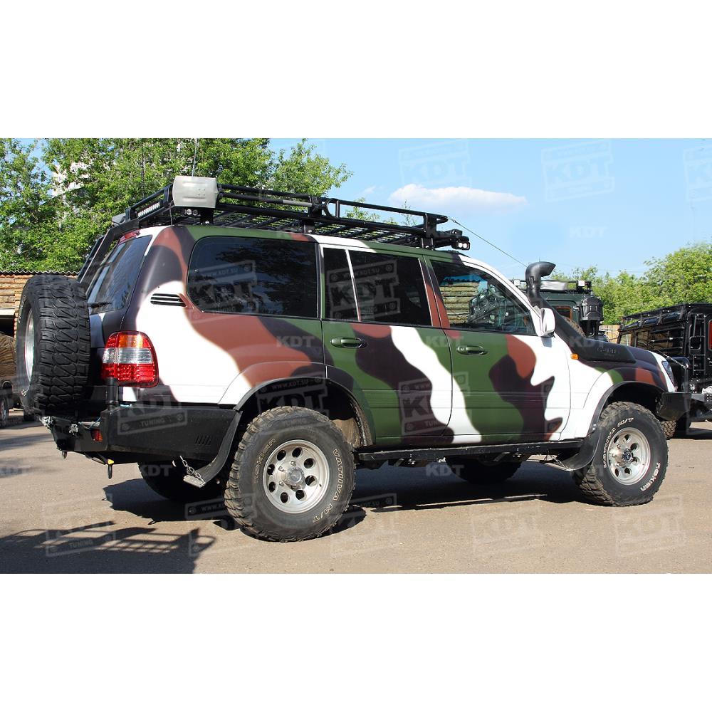 Задний бампер на Land Cruiser 100