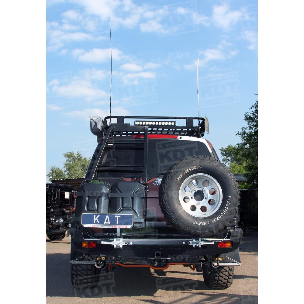 Задний бампер на Land Cruiser 100