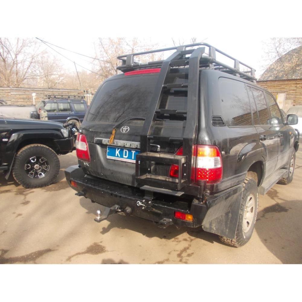 Задний бампер на Land Cruiser 100